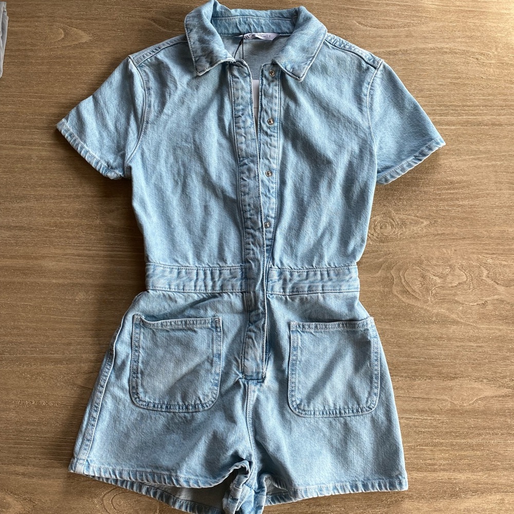 NWT Zara denim jumper size XS